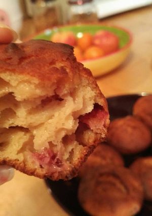 Foto resep Yoghurt Strawberry Muffin nan Lembut