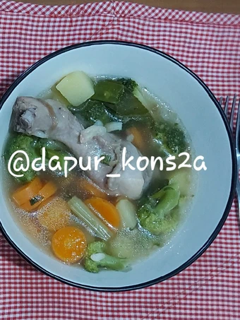 Langkah Gampang Membikin Resep ✨️Sup Ayam ala Pak Mien Klaten yang Lezat Sekali Anti Ribet, Menggugah Selera