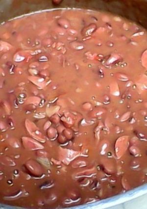 Una foto de Frijoles rancheros