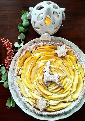 Foto di Crostata morbida ricotta e mele