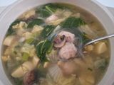 Sup Sayur Bola Ayam
