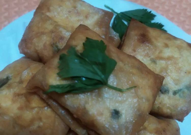 Resep Martabak tahu Anti Gagal