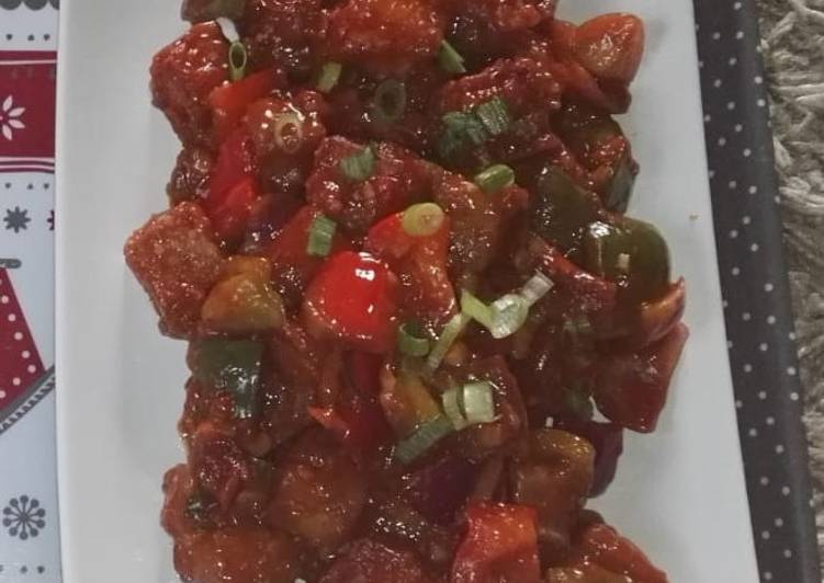 Recipe of Homemade Chilli Paneer