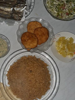 صورة لوصفة وجبة الغداء كانت سمك تفضلو🤗