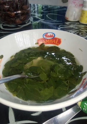 Foto resep Sayur bening daun kelor