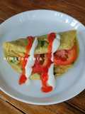 Oat Omellete (Telur Dadar Oatmeal)