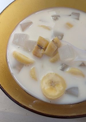 Foto resep Susu de coco pisang