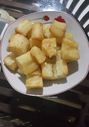 Foto resep Singkong goreng empuk dan gurih