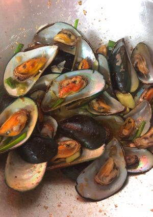 Foto resep Kerang hijau saus lada hitam