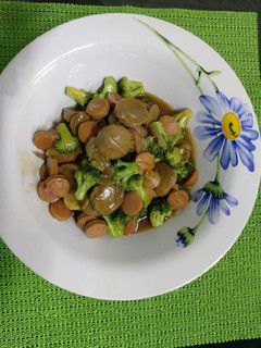 Foto resep Tumis brokoli sosis