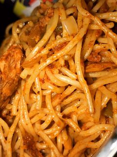 صورة لوصفة سباغيتي تونه