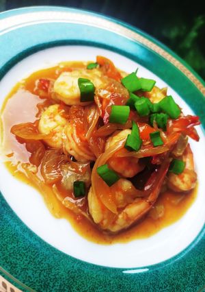 Foto resep Udang Saus Madu