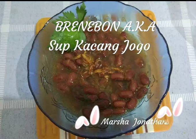 Resep Brenebon Sup Kacang Jogo Merah Oleh Marsha Jonathan Cookpad