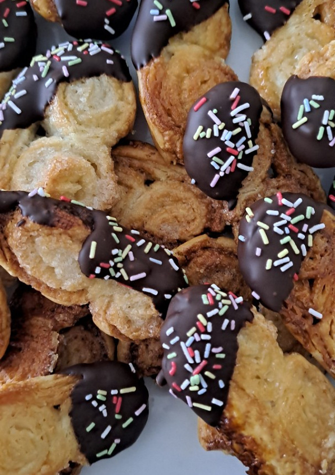 Una foto de Palmeras de chocolate