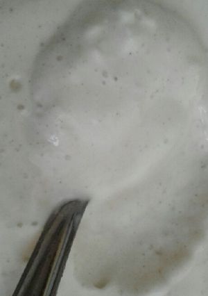 صورة لوصفة المايونيز المنزلي بدون بيض