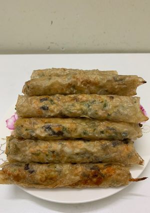 Hình của món Nem rán.