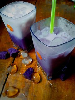 Foto resep Es Ubi ungu