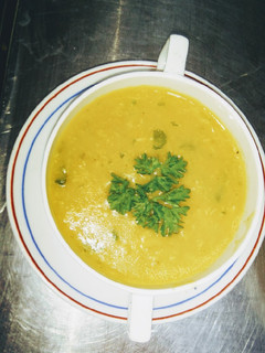 A picture of Chicken soup.