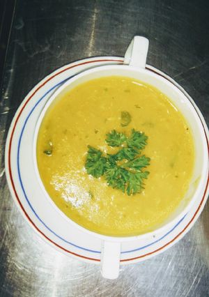 A picture of Chicken soup.