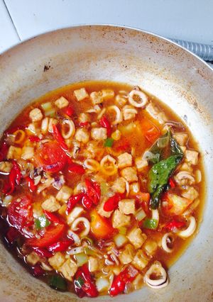 Foto resep Cumi Kuah Saus Tiram