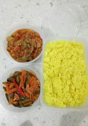 A picture of Yellow Coconut Rice *Vegan.