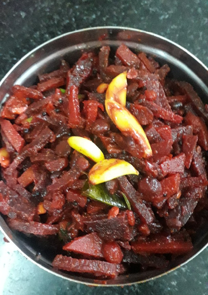 பீட்ரூட் கேரட் பொரியல் செய்முறை முக்கிய புகைப்படம்