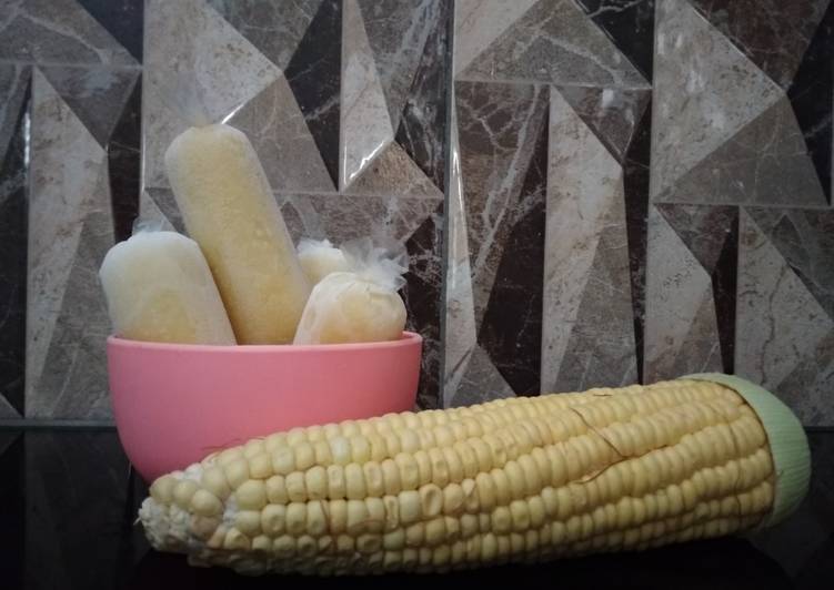 Resep Es mambo jagung manis yang Bikin Ngiler