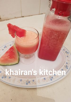 A picture of Watermelon juice.