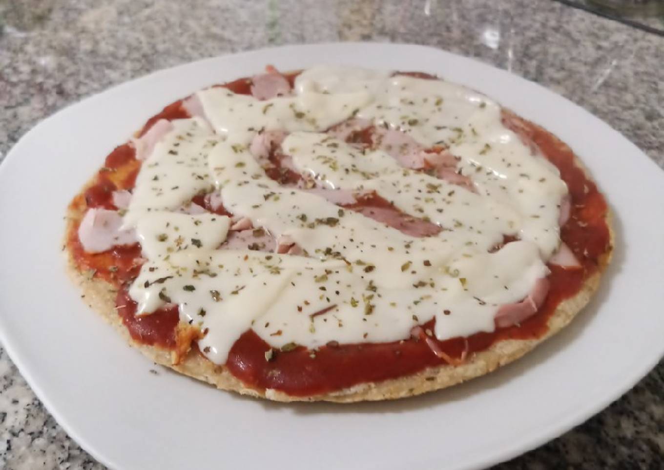 Pizza súper fácil y saludable 😋