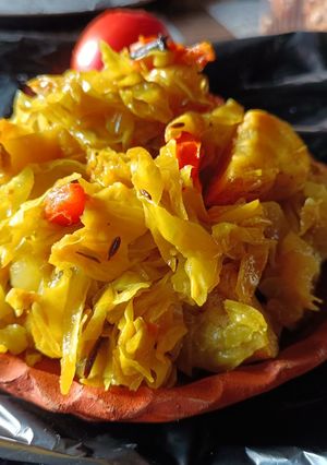 বাঁধাকপি ঘন্ট রেসিপির প্রধান ছবি