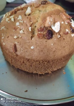 A picture of Simple dry fruits cake.