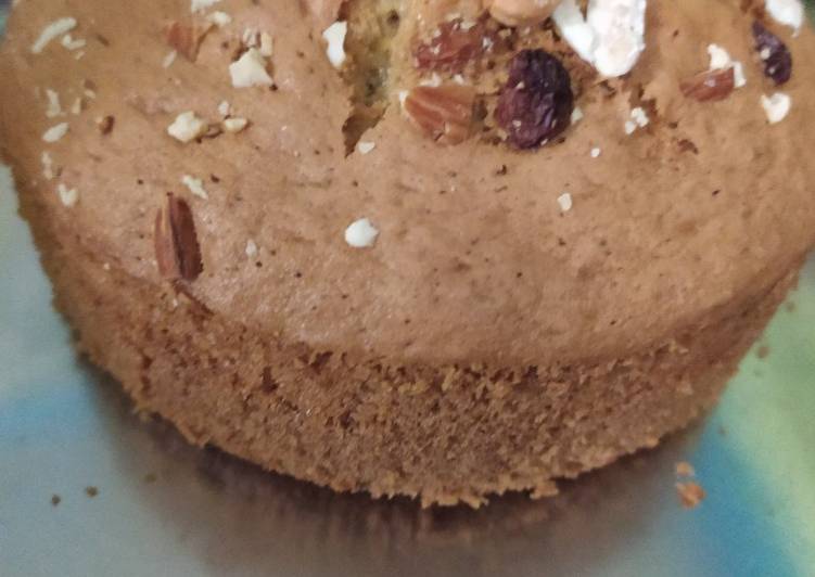 Simple dry fruits cake