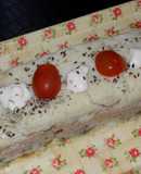 Pastel frío de puré con atún