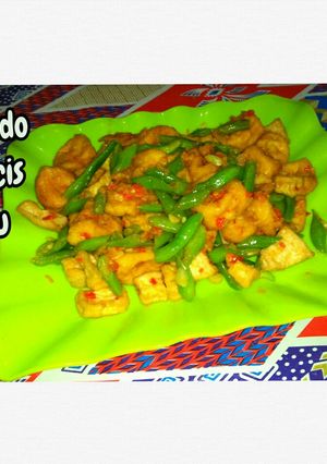 Foto resep Balado Buncis Tahu 🌱🍚