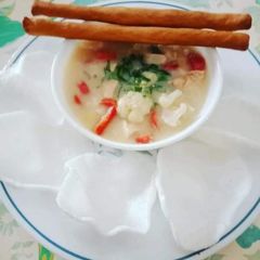 A picture of Chicken Vegetables White Stew.