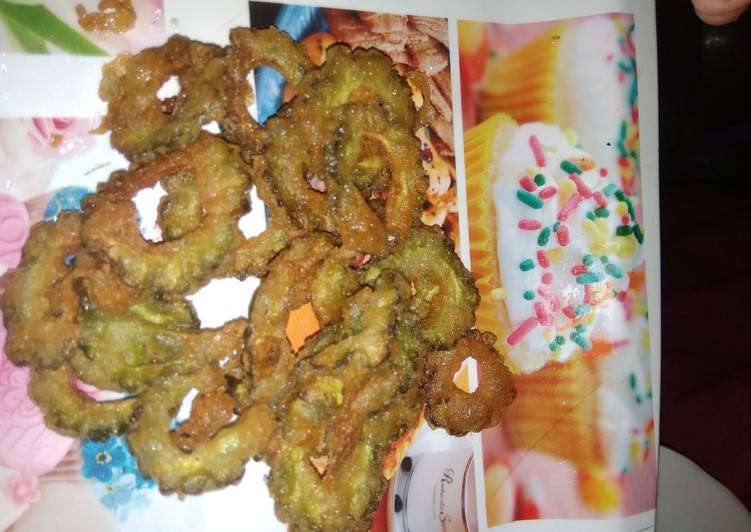 Resep Kripik pare Anti Gagal
