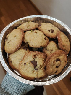 Foto principal de Cookies de chocolate y pistachos