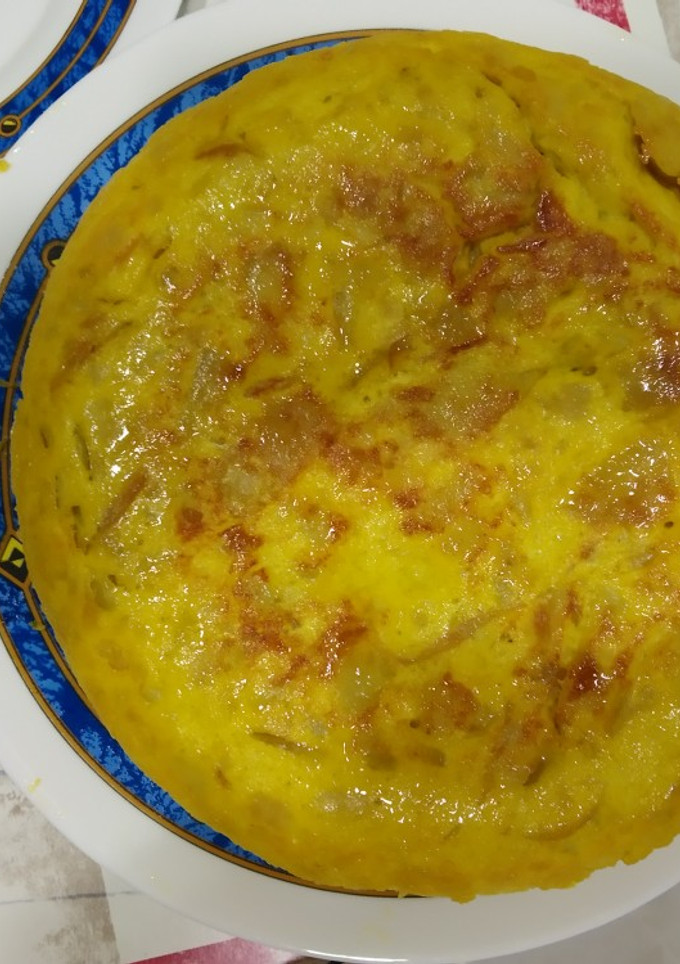 Una foto de Tortilla de patatas sencilla