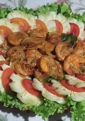 Foto resep Tumis Udang Sederhana