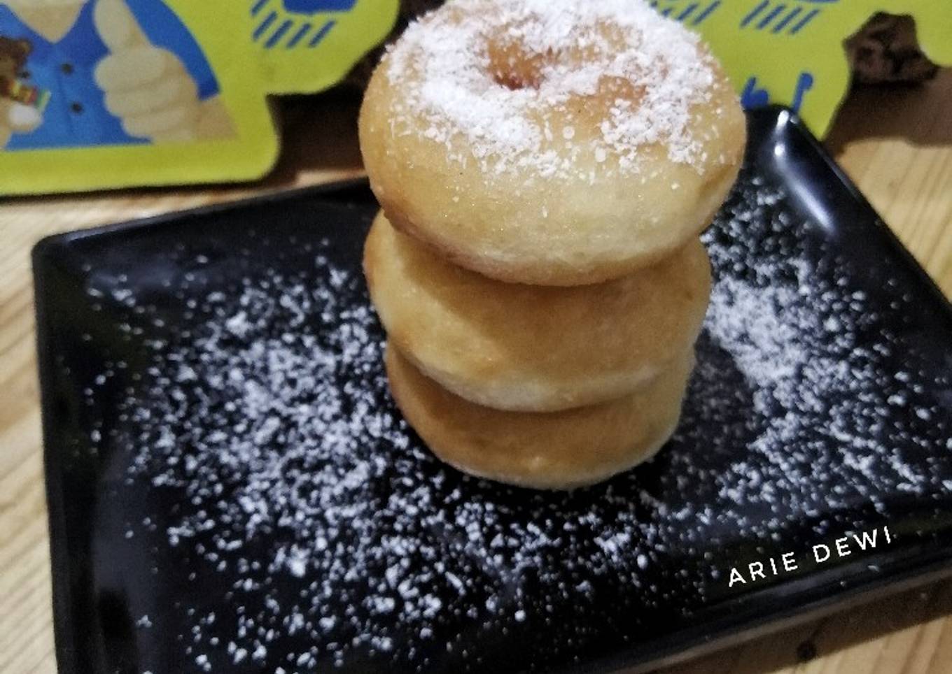 Donat dari Nasi Sisa (Tanpa Telur)