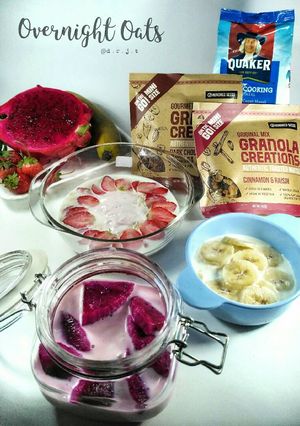 Foto resep Overnight Oats with Yogurt