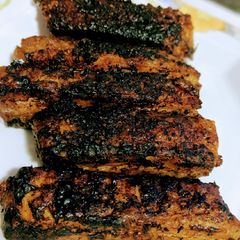 Charred Pork Belly Strips 🐖🍖🔥 A picture of Charred Pork Belly Strips 🐖🍖🔥.