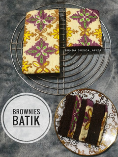 Foto resep Brownies Kukus Batik