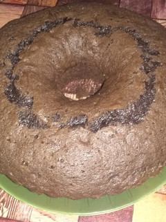 Una foto de Torta de chocolate con dulce de leche 😲 ¡Bien húmeda!