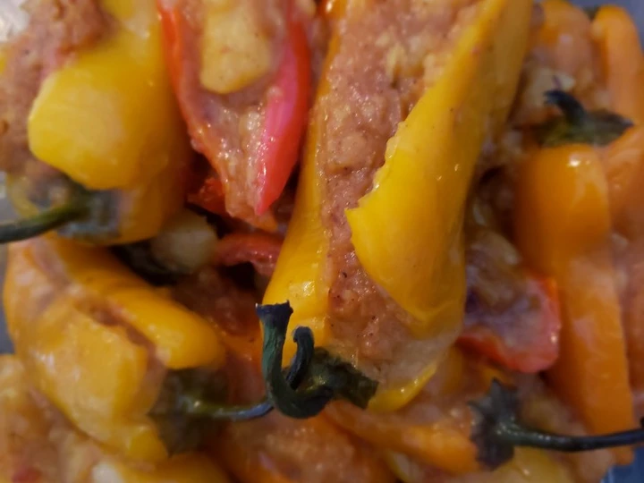 Recipe Stuffed peppers the So Delicious Really delicious