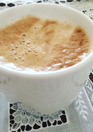 صورة لوصفة نسكافيه بالرغوة