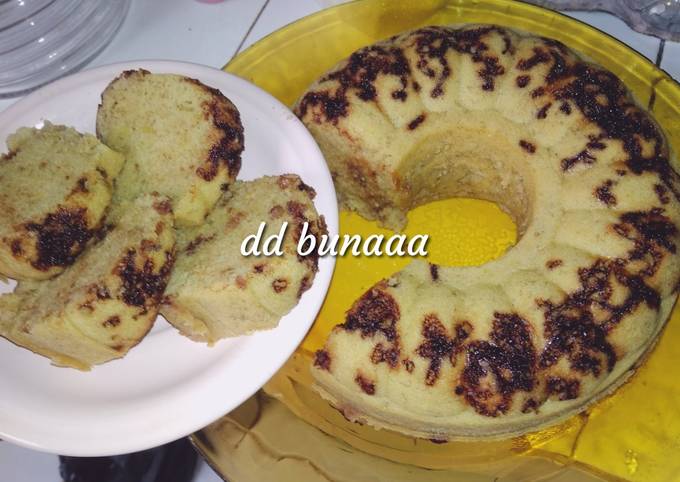 How to Make Tasty Bolu pisang kukus meses (No mixer, no oven, takaran sendok)