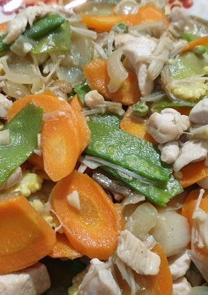 Foto resep Tumis sayur ala jepang