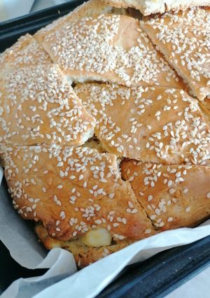 Φωτογραφία της συνταγής Τυρόψωμο αφράτο!!!! 🍞🧀:::