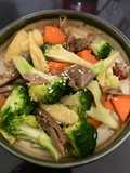 เป็ดไหว้เจ้าผัดซอสเทอริยากิ